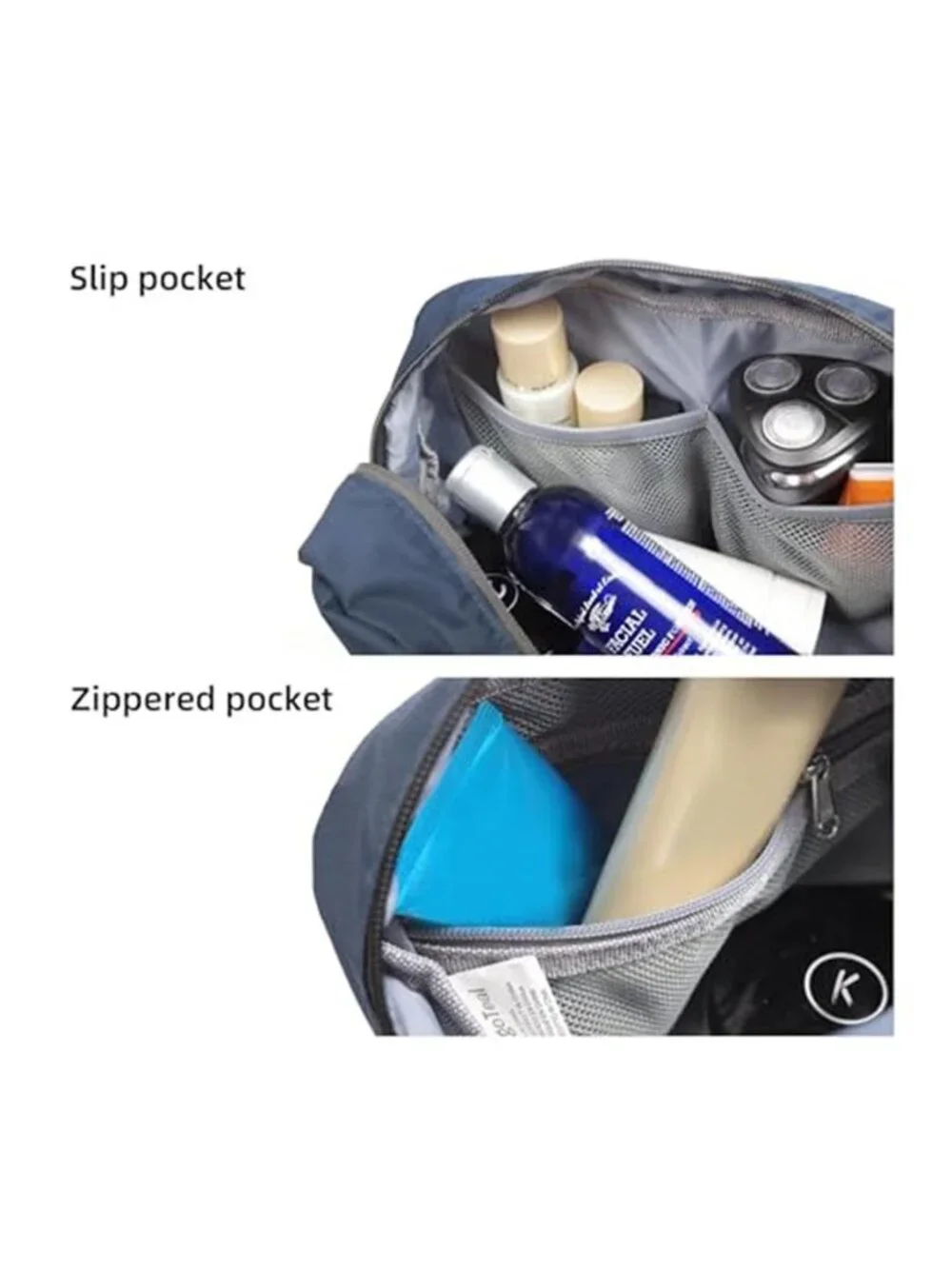 Large Travel Toiletry Bag Makeup Organizer Cosmetic Case Waterproof Nylon Pouch